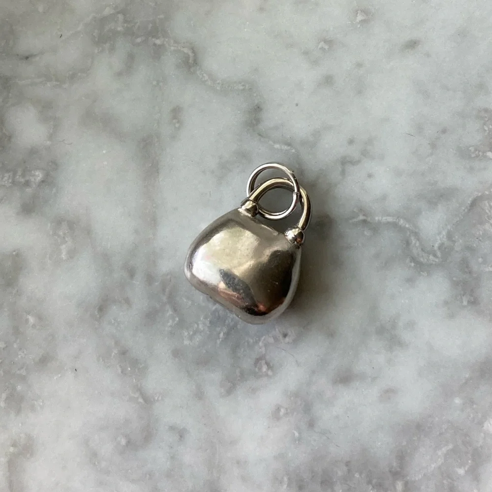 Sterling Silver Purse Charm